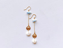 Load image into Gallery viewer, 14KGF Marmaid Earrings
