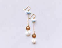 Load image into Gallery viewer, 14KGF Marmaid Earrings
